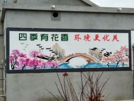 新干县墙绘的特点和形势