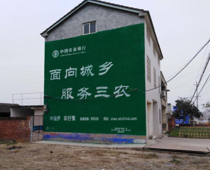 新干县为什么制作墙体广告