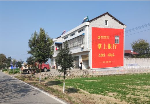新干县墙体广告具有的独特优势