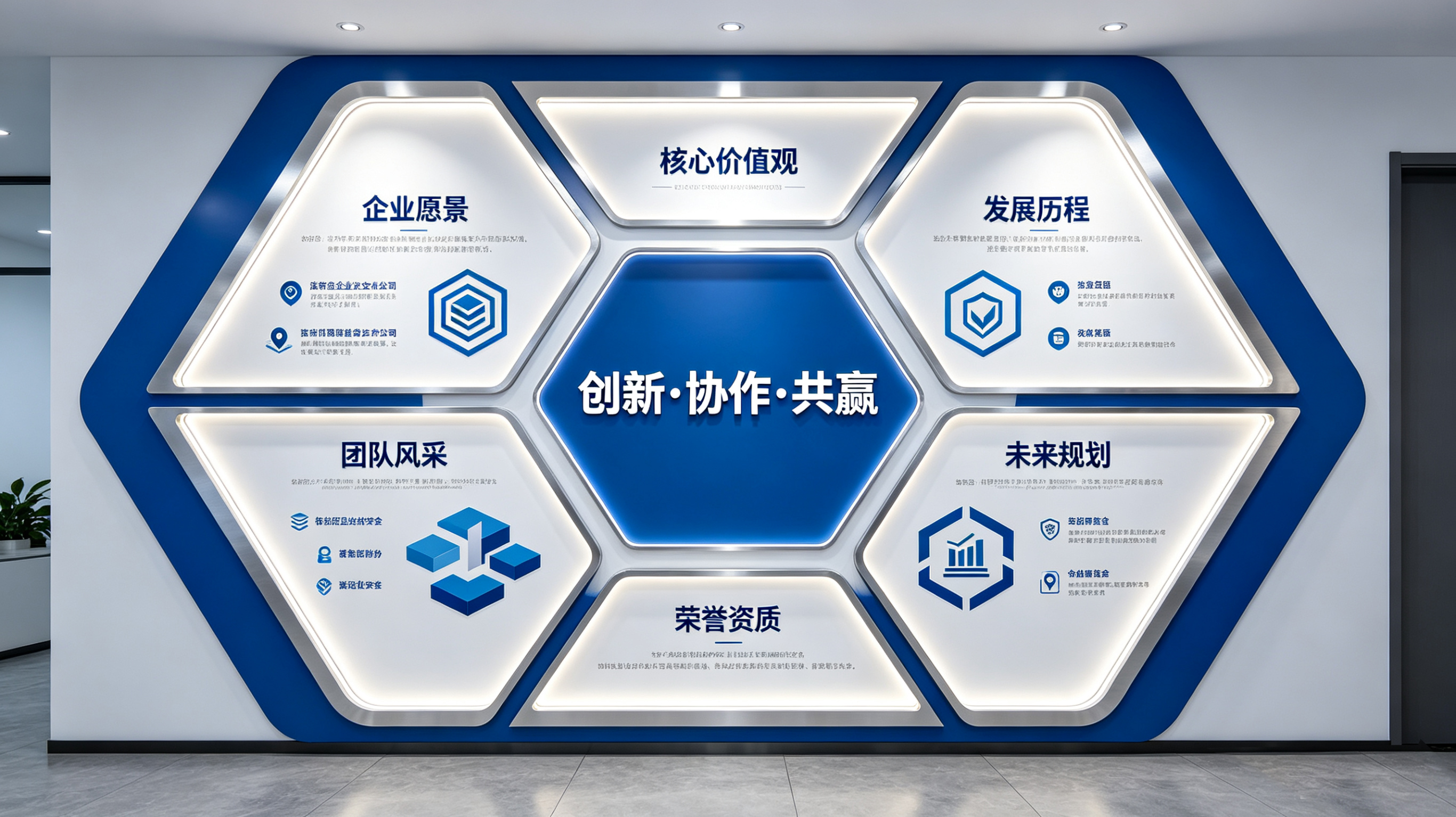 新干县企业文化墙六边形避坑指南（新手常犯5个错误）